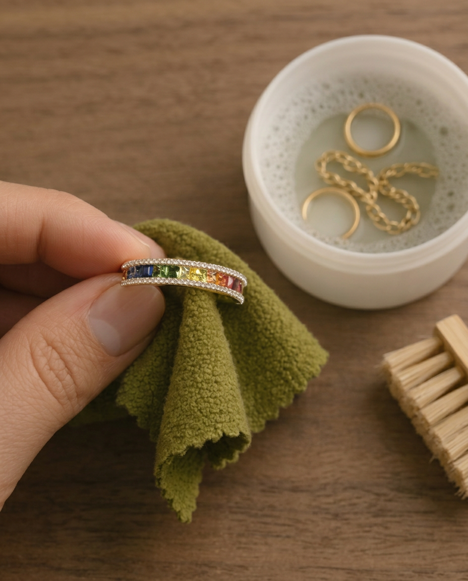 The Right Way To Clean And Care For Your Misae Jewellery At Home