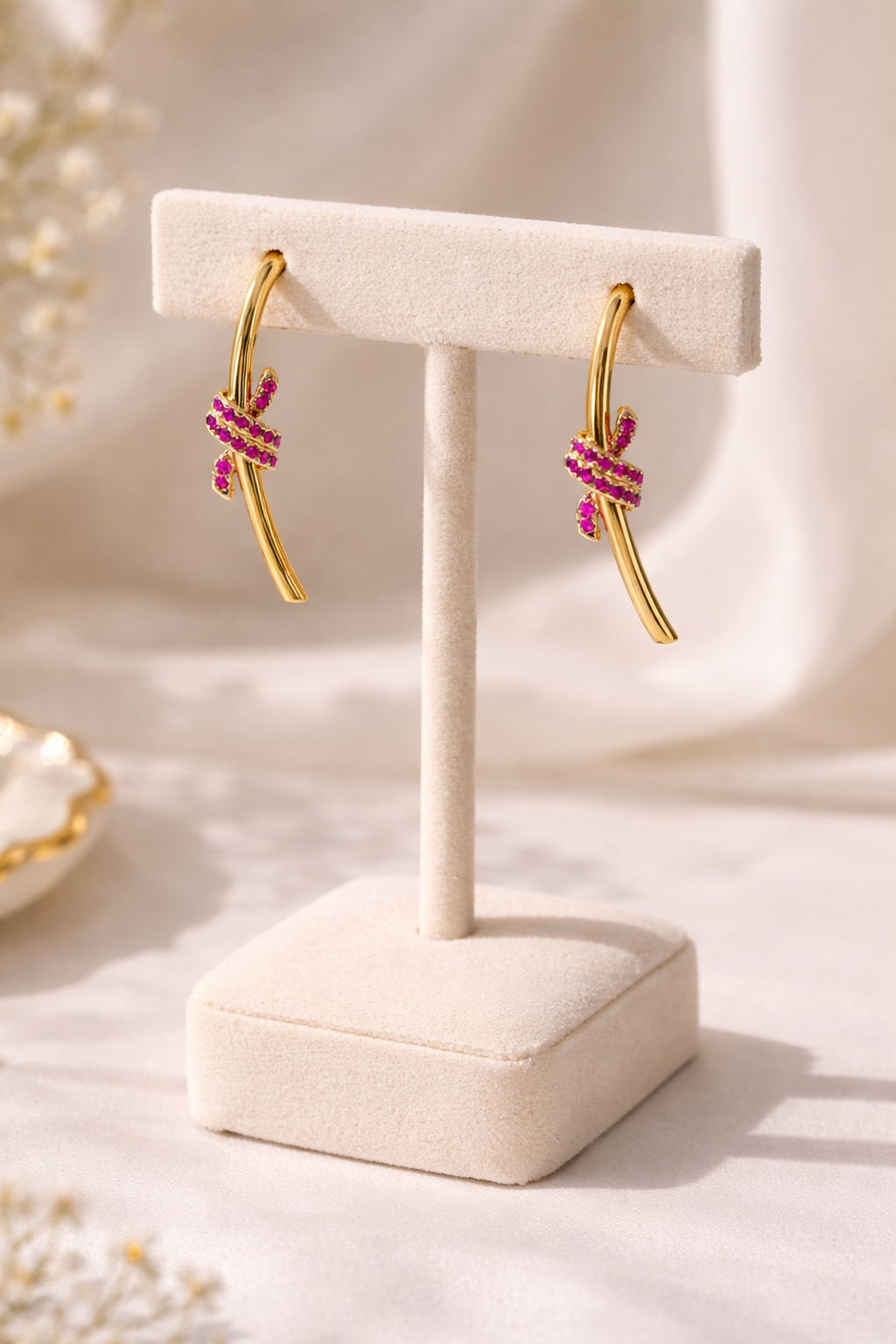 Rose Twist Ensemble Earrings