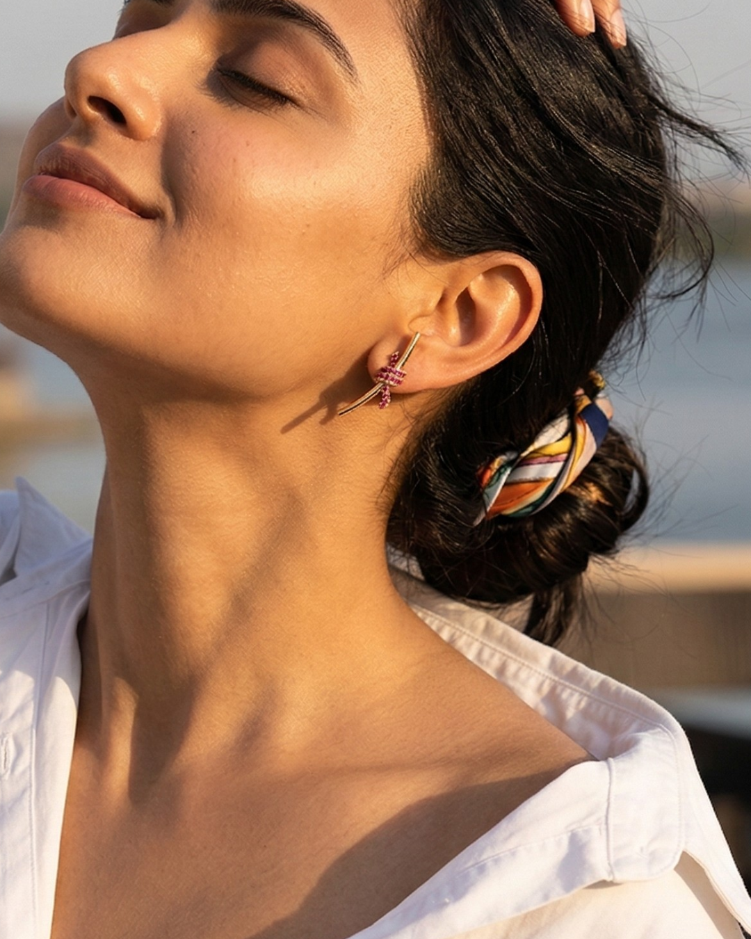 Rose Twist Ensemble Earrings