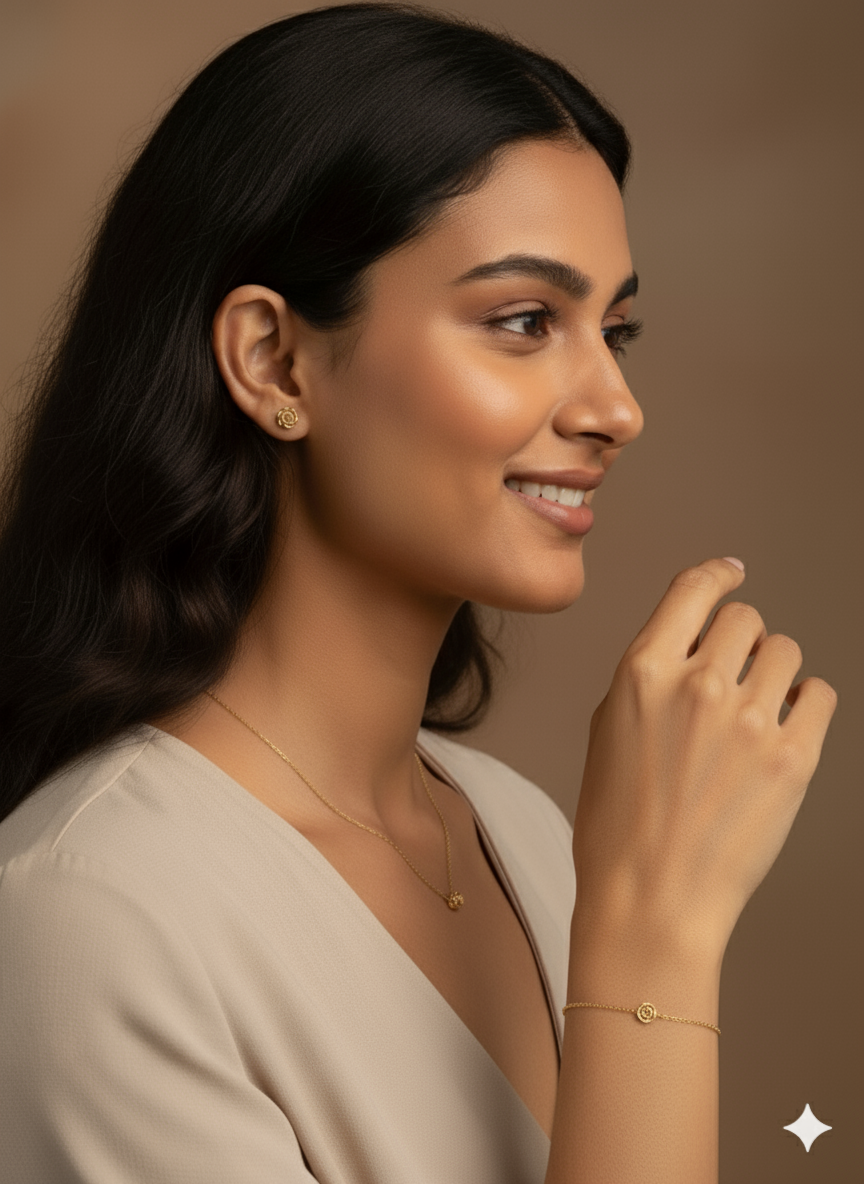 Golden Flora Bracelet