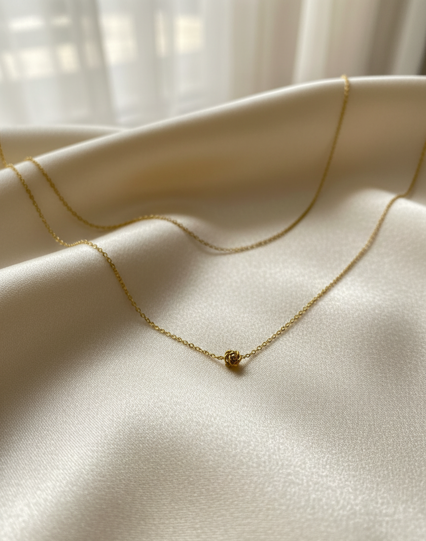 Golden Flora Necklace