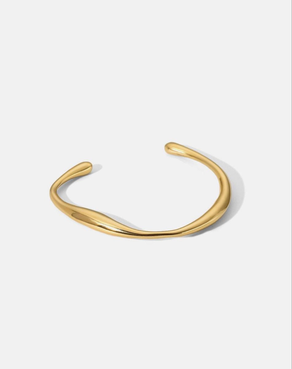 Golden Wave Cuff